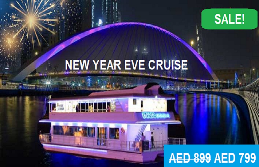 New Year Eve Cruise Marina Atlantis & Bruj Al Arab Show Limited Seats